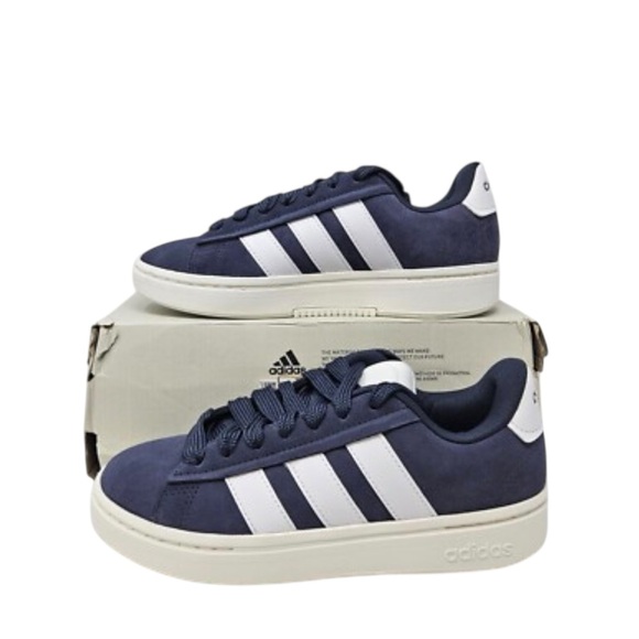 Adidas (NWT) Grand Court Alpha 00’s,  Blue and White Casual Sneakers - Picture 12 of 13